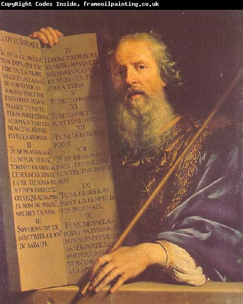 Philippe de Champaigne Moses with the Ten Commandments